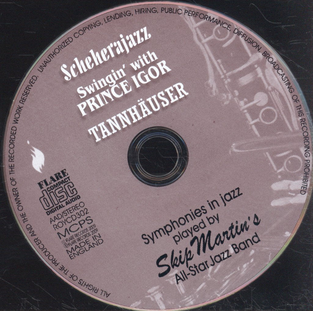 Symphony Orchestra And All-Stars Jazz Band Conducted By Skip Martin - Skip Martin's Symphonies In Jazz - Cd
