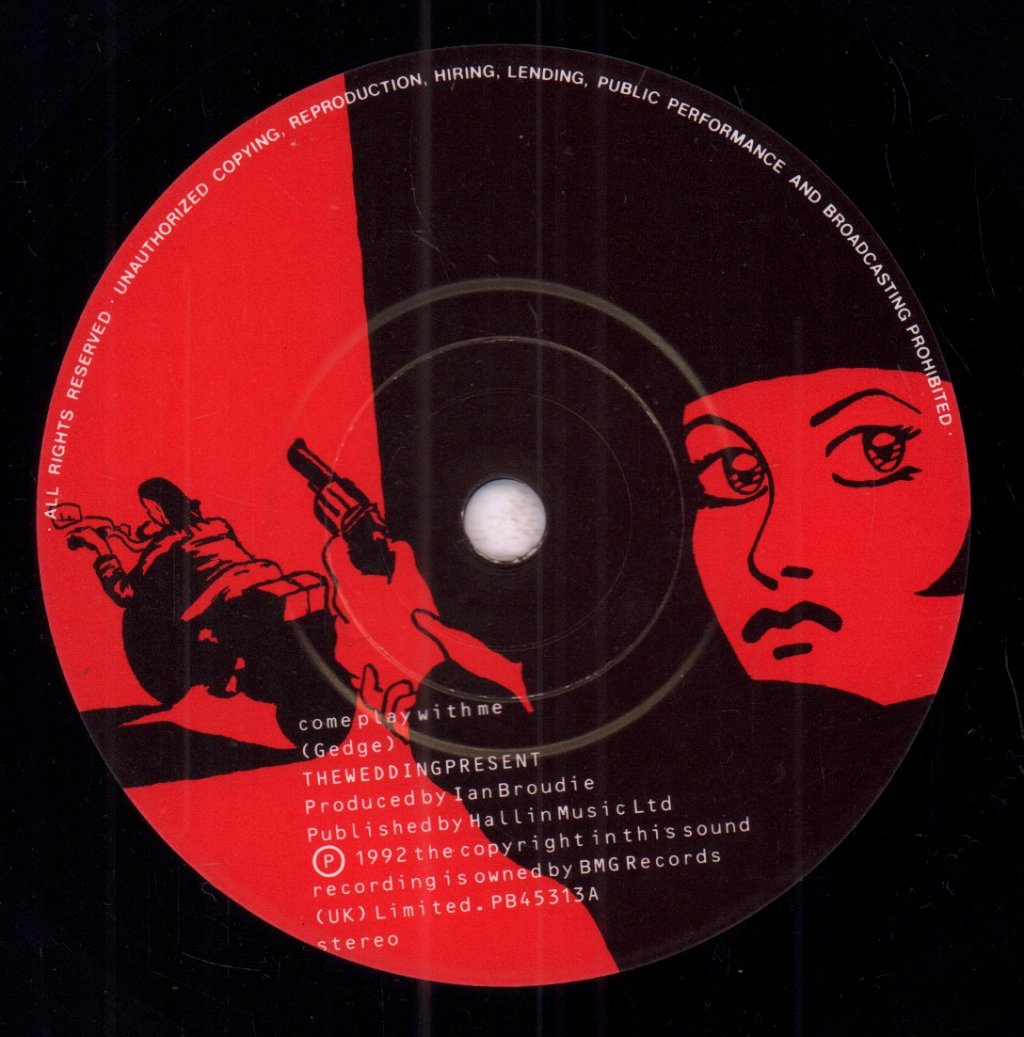 Wedding Present - Come Play With Me - 7 Inch
