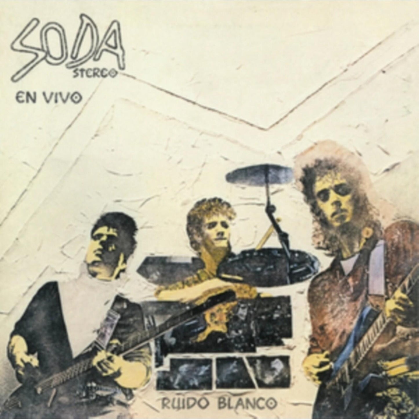 Soda Stereo - Ruido Blanco - En Vivo - Lp