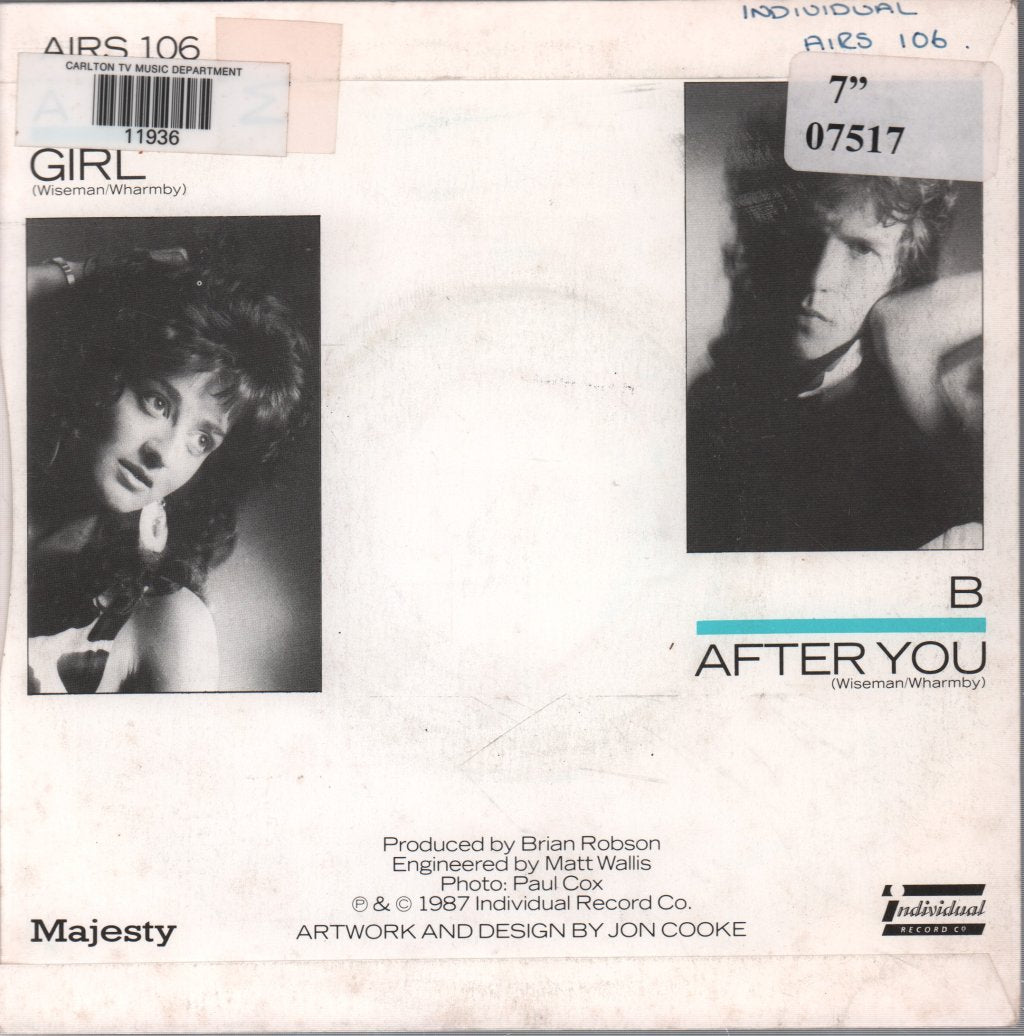 Majesty - Girl - 7 Inch