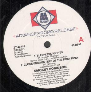 Smokey Robinson - Sleepless Nights - 12 Inch