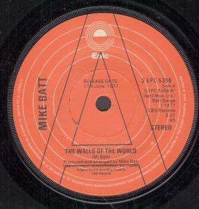 Mike Batt - Walls Of The World - 7 Inch
