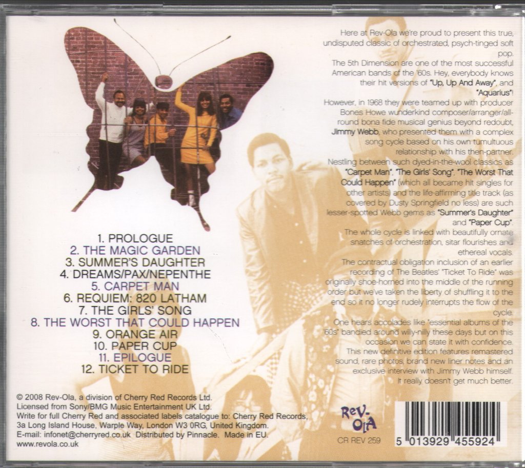 Fifth Dimension - Magic Garden - Cd
