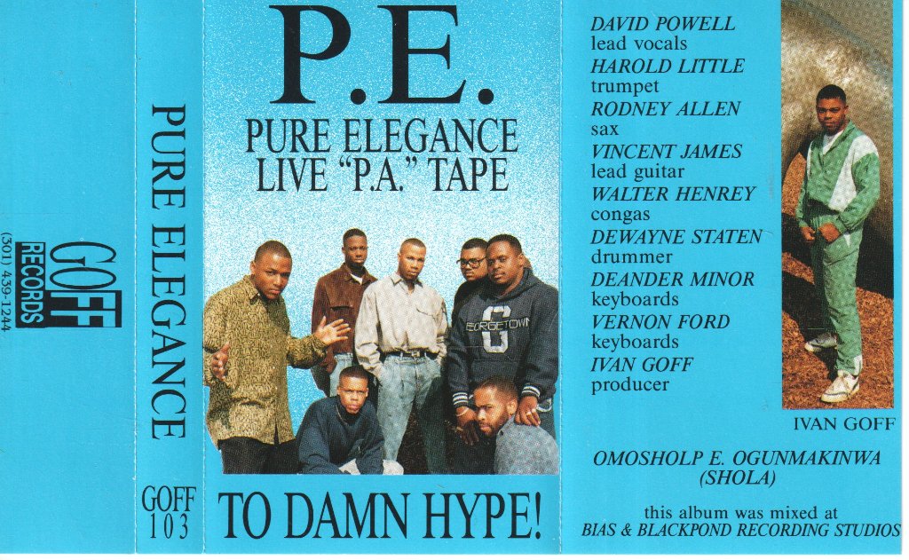 Pure Elegance - p.e. pure elegance live p.a. tape - Cassette