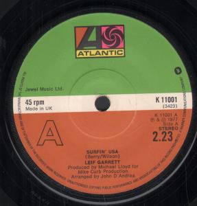 Leif Garrett - Surfin' Usa - 7 Inch