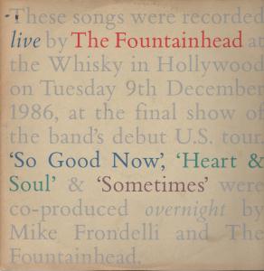 Fountainhead - So Good Now - 12 Inch