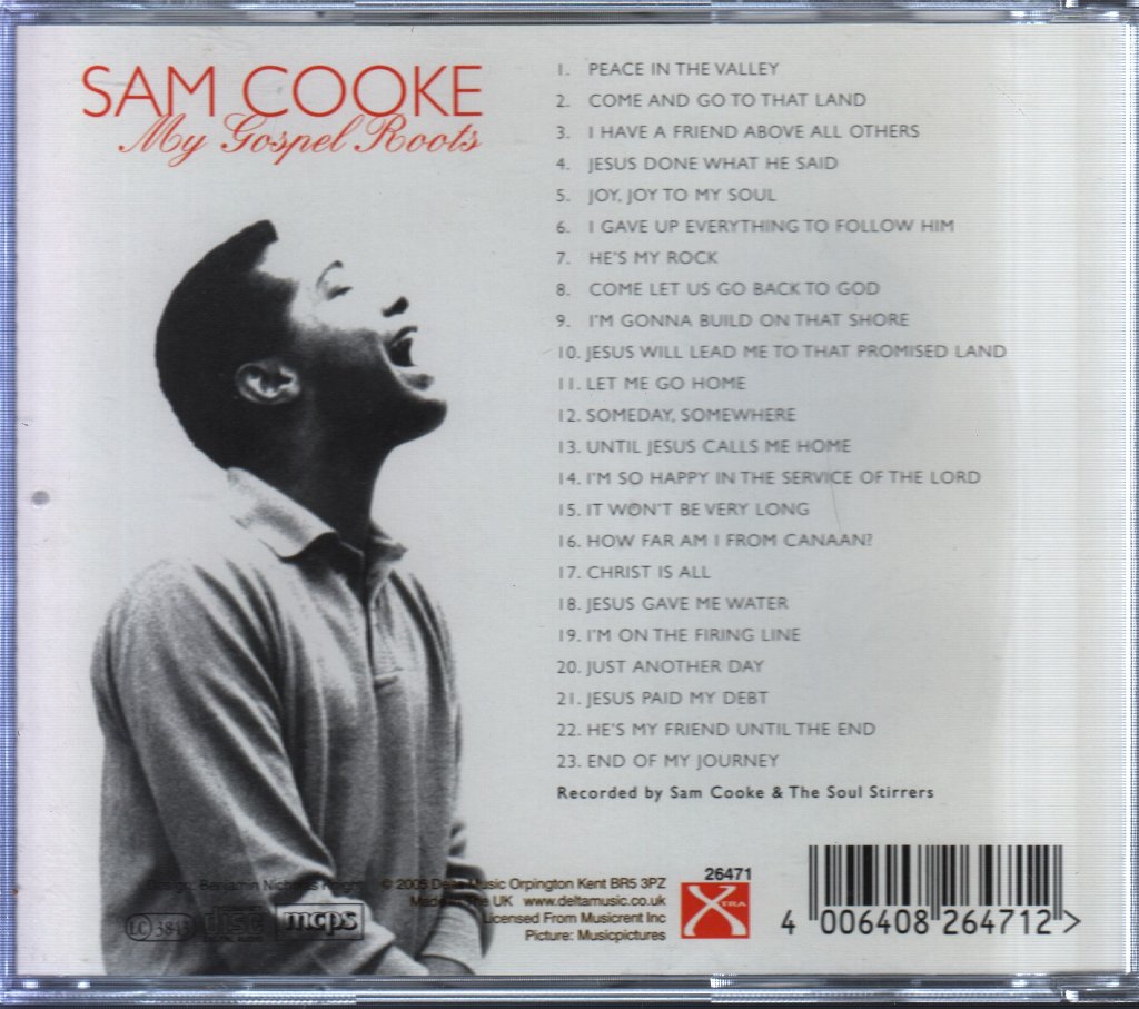 Sam Cooke - My Gospel Roots - Cd