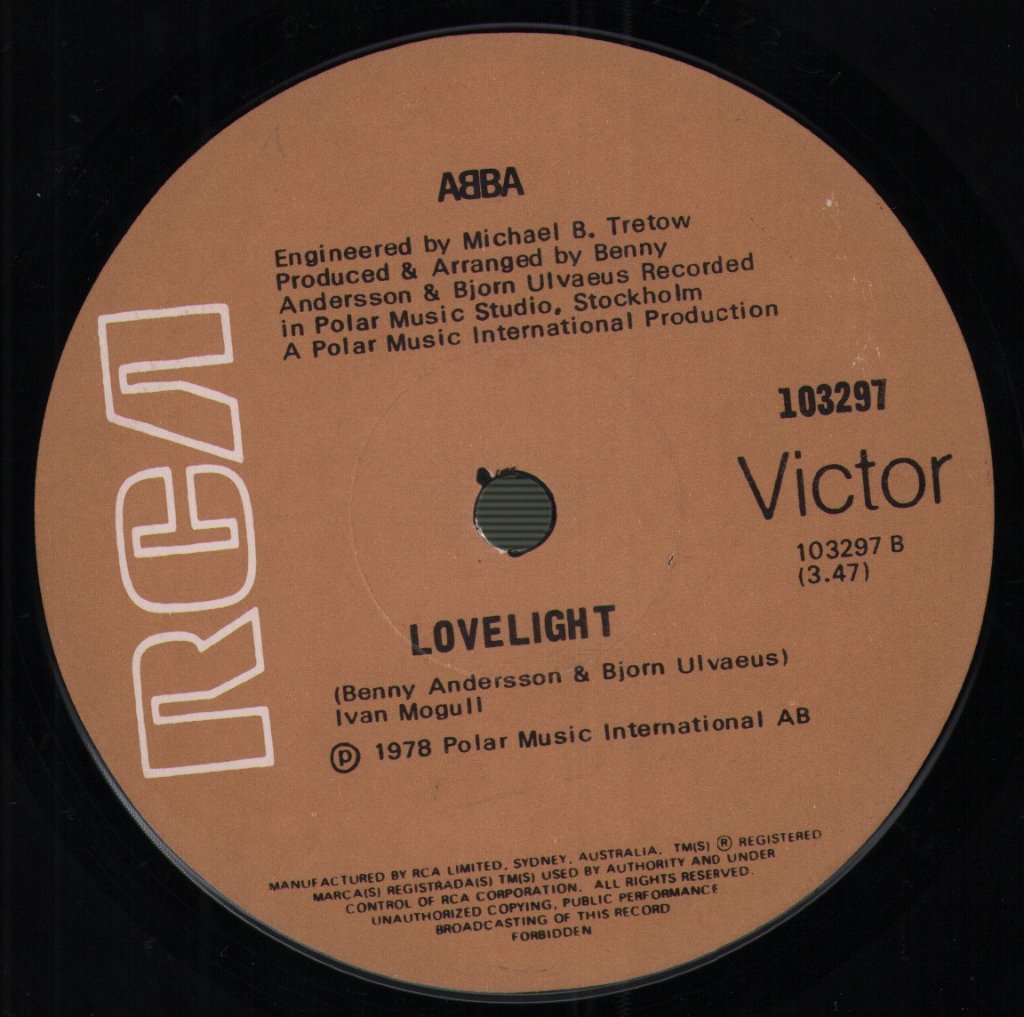 ABBA - Chiquitita - 7 Inch