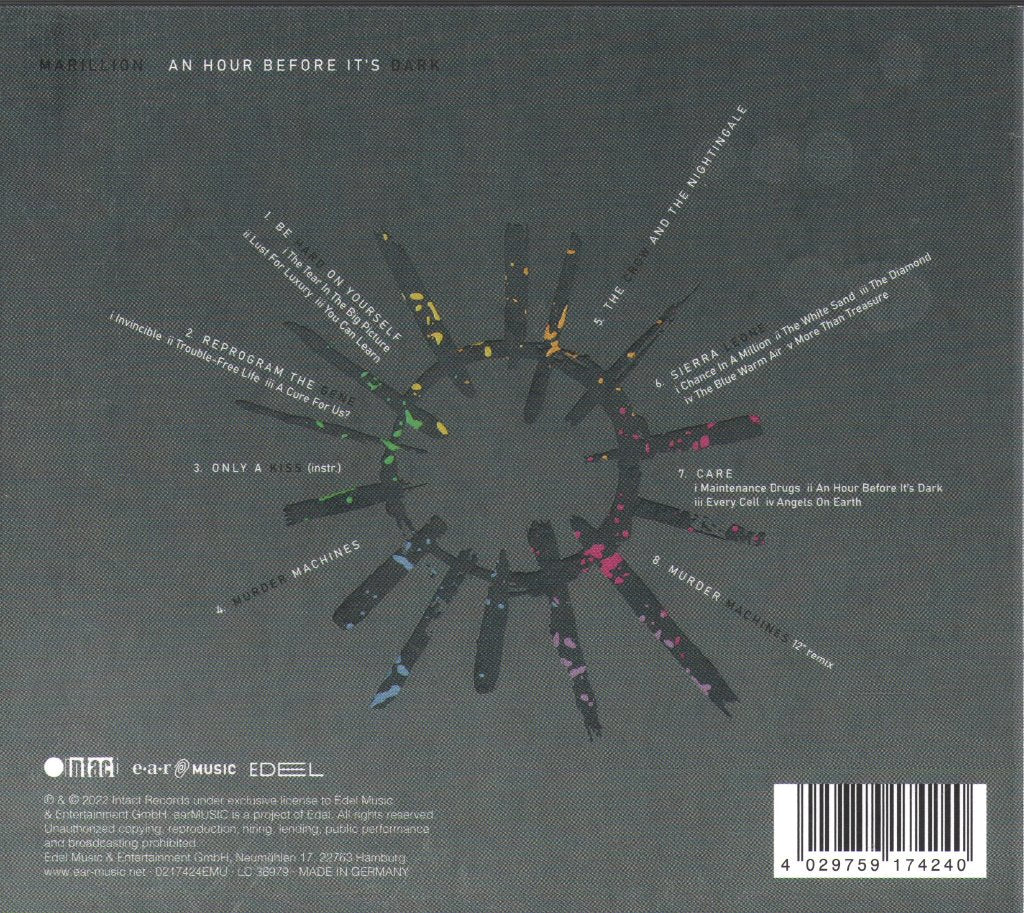 Marillion - An Hour Before It's Dark - Cd