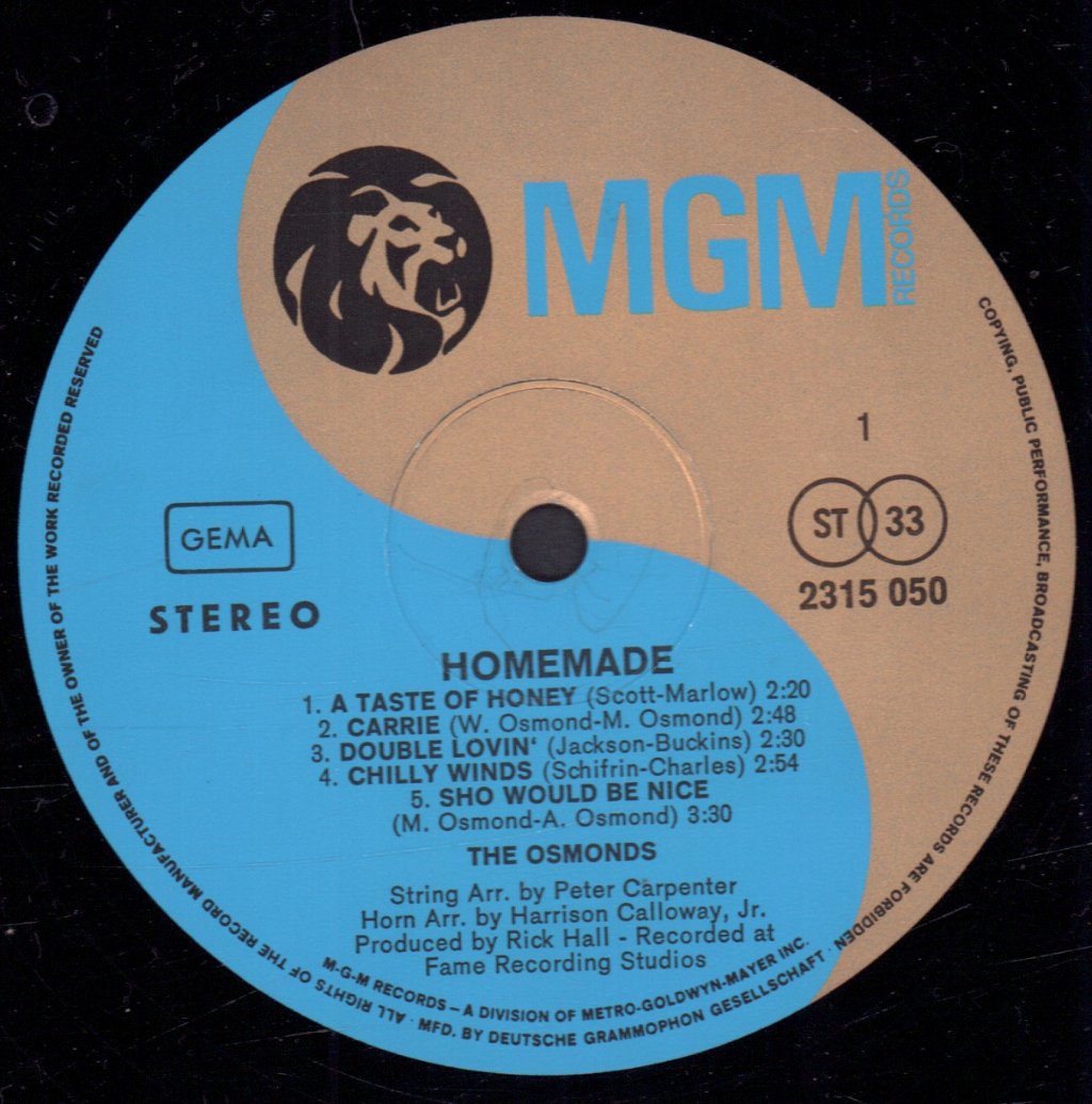 Osmonds - Homemade - Lp