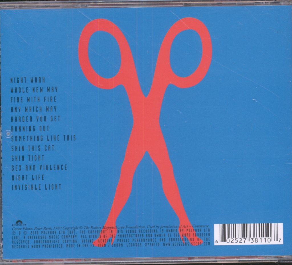 Scissor Sisters - Night Work - Cd