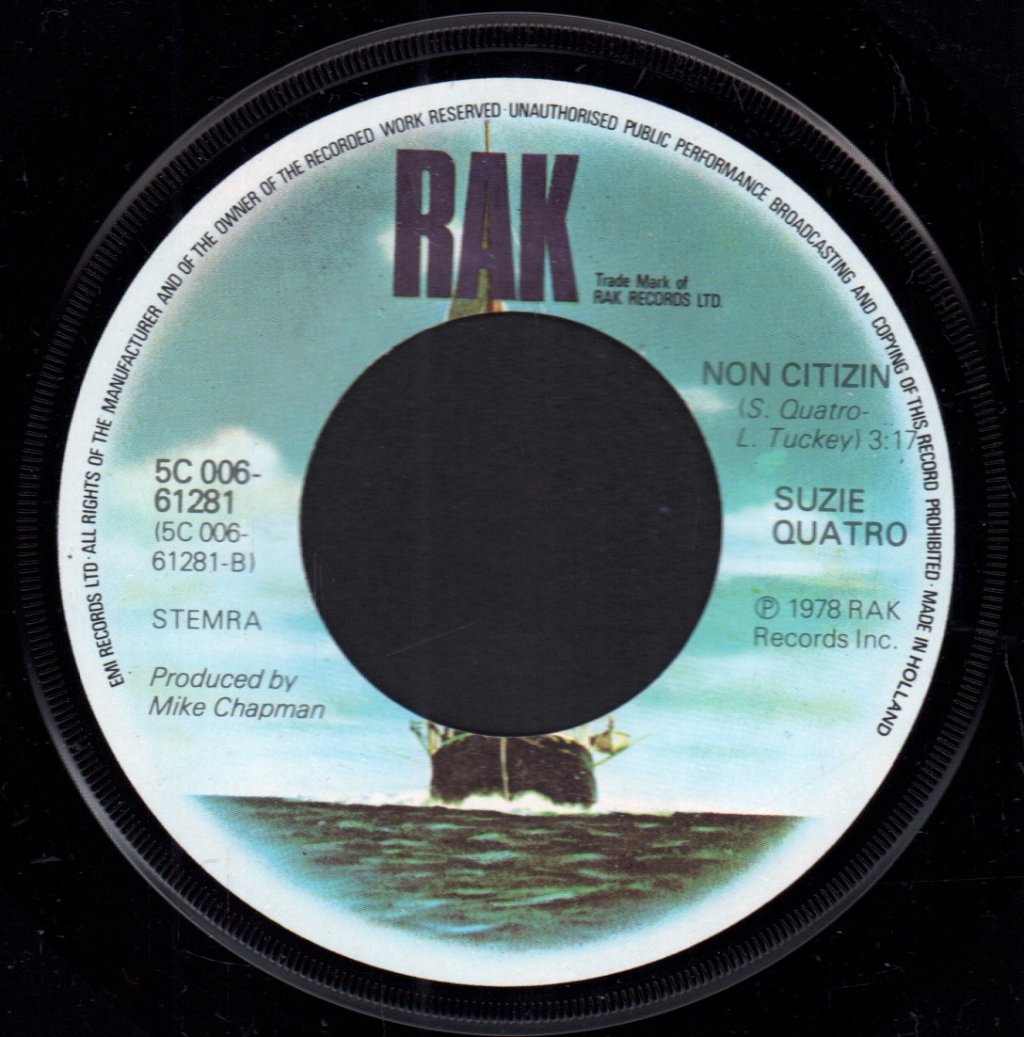 Suzi Quatro - Race Is On - 7 Inch