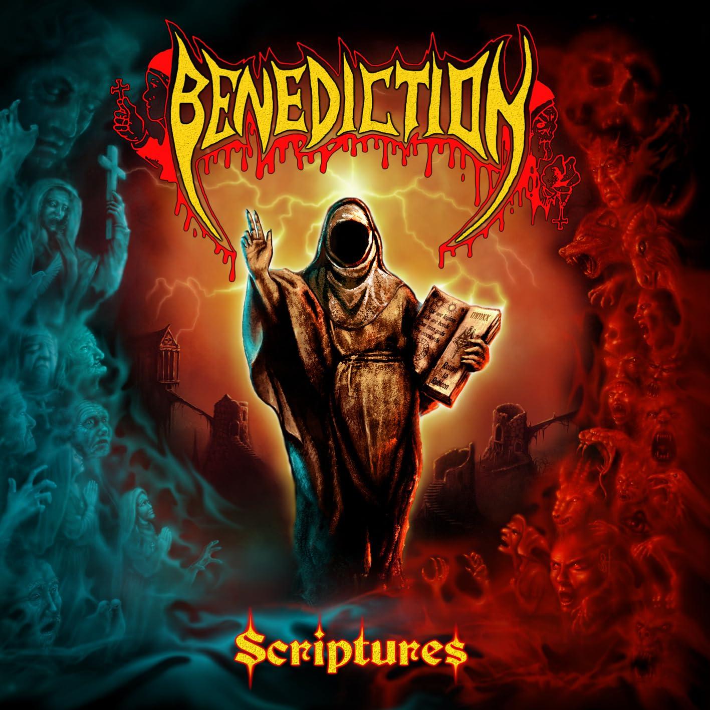 Benediction - Scriptures Feat. Kam Lee Picture LP In Gatefold (2021 Print) - Double Lp