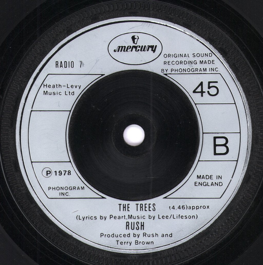 Rush - Spirit Of Radio - 7 Inch