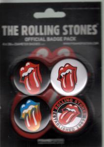 Rolling Stones - Official Badge Pack - Badge