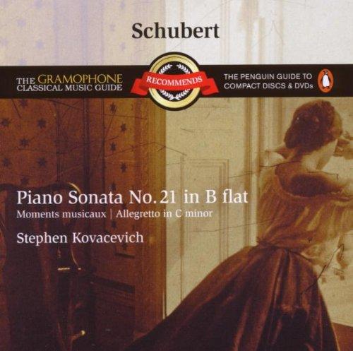Stephen Bishop-Kovacevich - Schubert: Piano Sonata No.21 D960, Etc - Cd