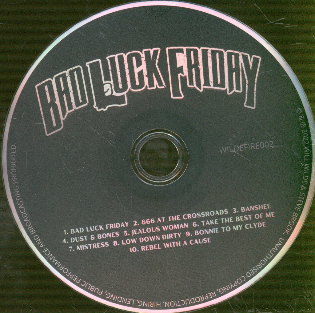 Bad Luck Friday - Bad Luck Friday - Cd