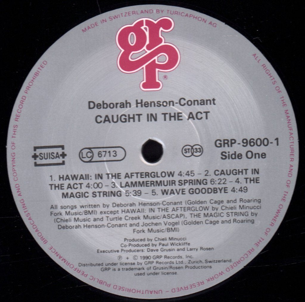 Deborah Henson-Conant - Caught In The Act - Lp