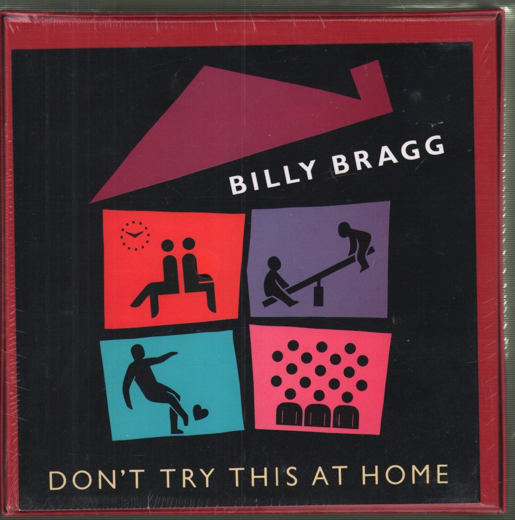 Billy Bragg - Don't Try This At Home - 7 Inch Set