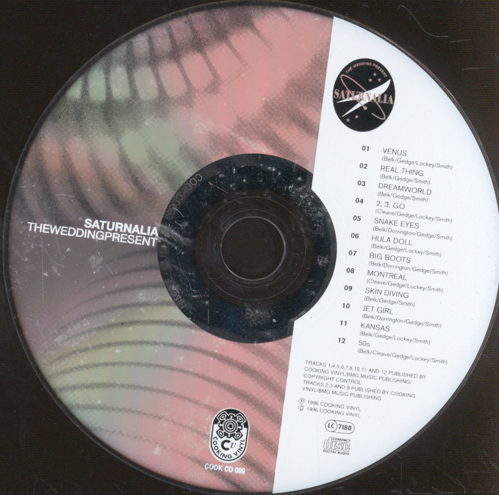 Wedding Present - Saturnalia - Cd
