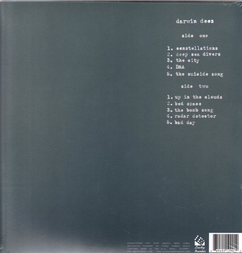 Darwin Deez - Darwin Deez: 10 Yearz - Lp