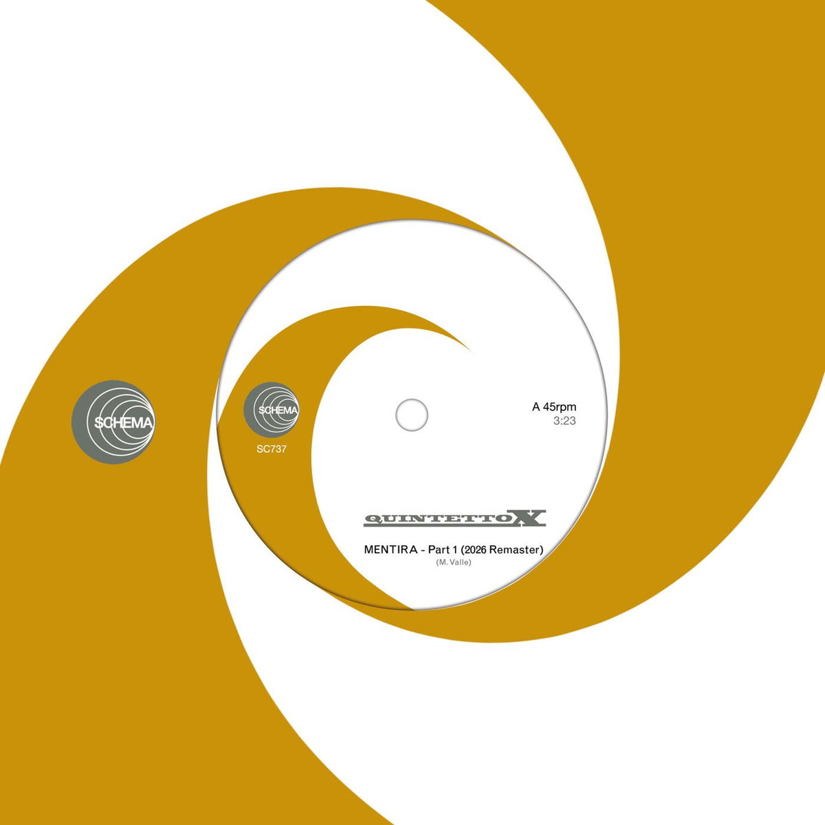 Quintetto X - Mentira - 7 Inch