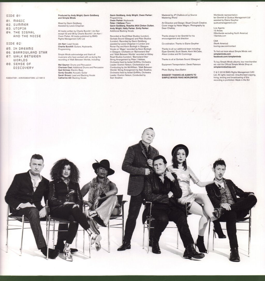 Simple Minds - Walk Between Worlds - Lp