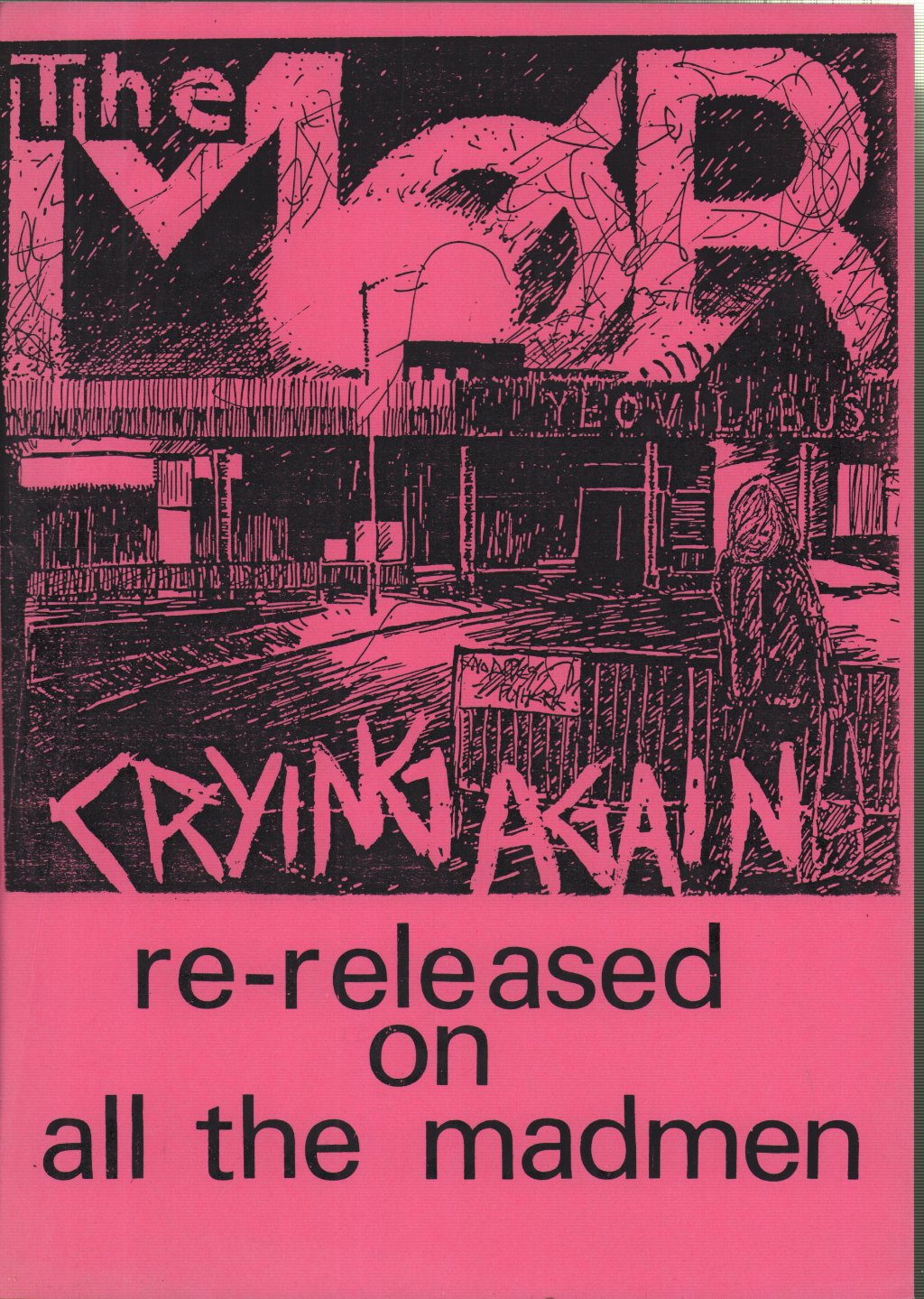 Mob (80'S Punk Group) - Crying Again - Flyer