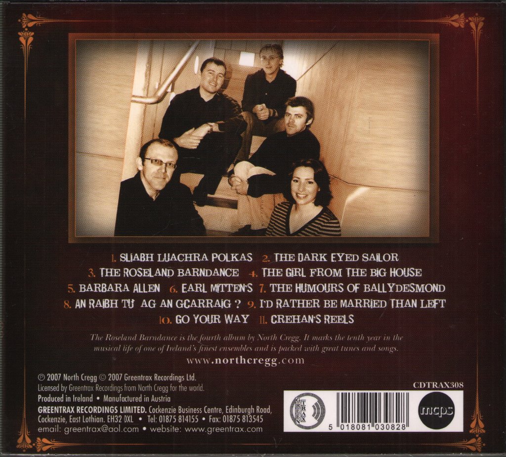 North Cregg - Roseland Barndance - Cd