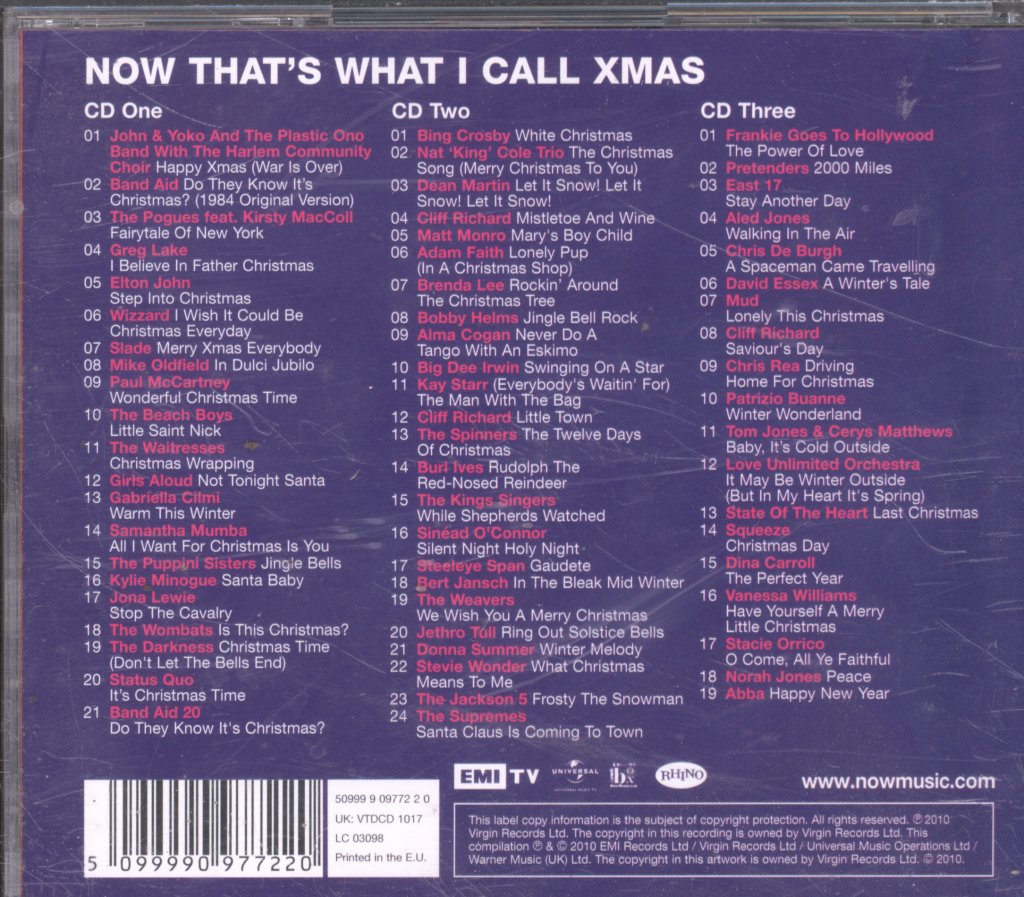 Various - Now That's What I Call Xmas - Cd Set