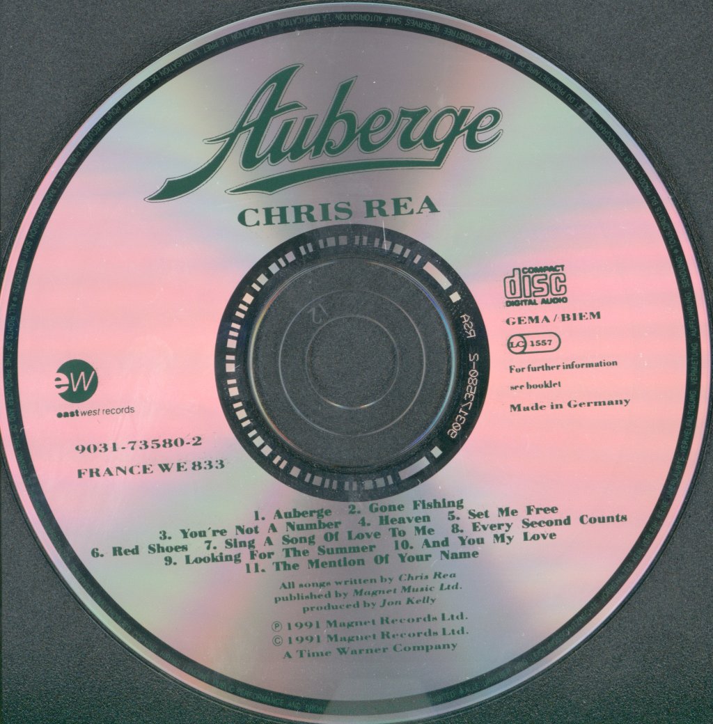 Chris Rea - Auberge - Cd