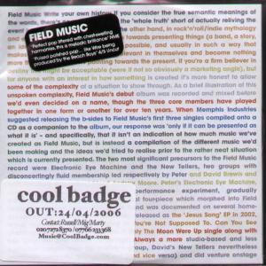 Field Music - Write Your Own History - Cdr