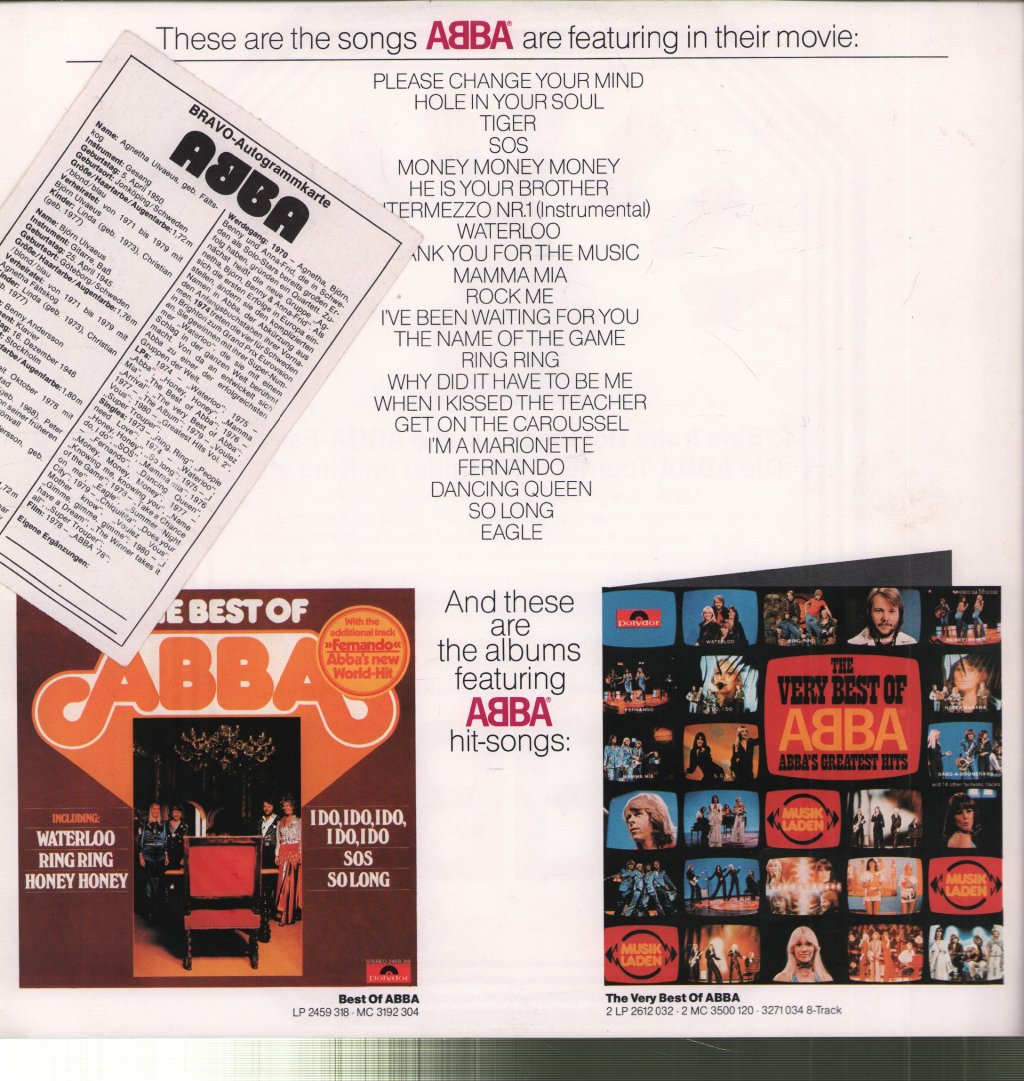 ABBA - Album - Lp