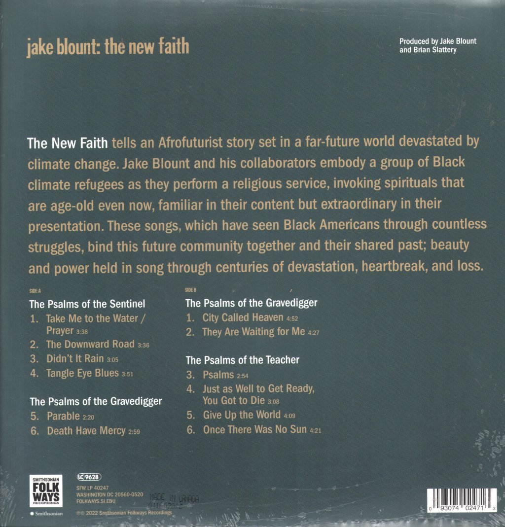 Jake Blount - New Faith - Lp