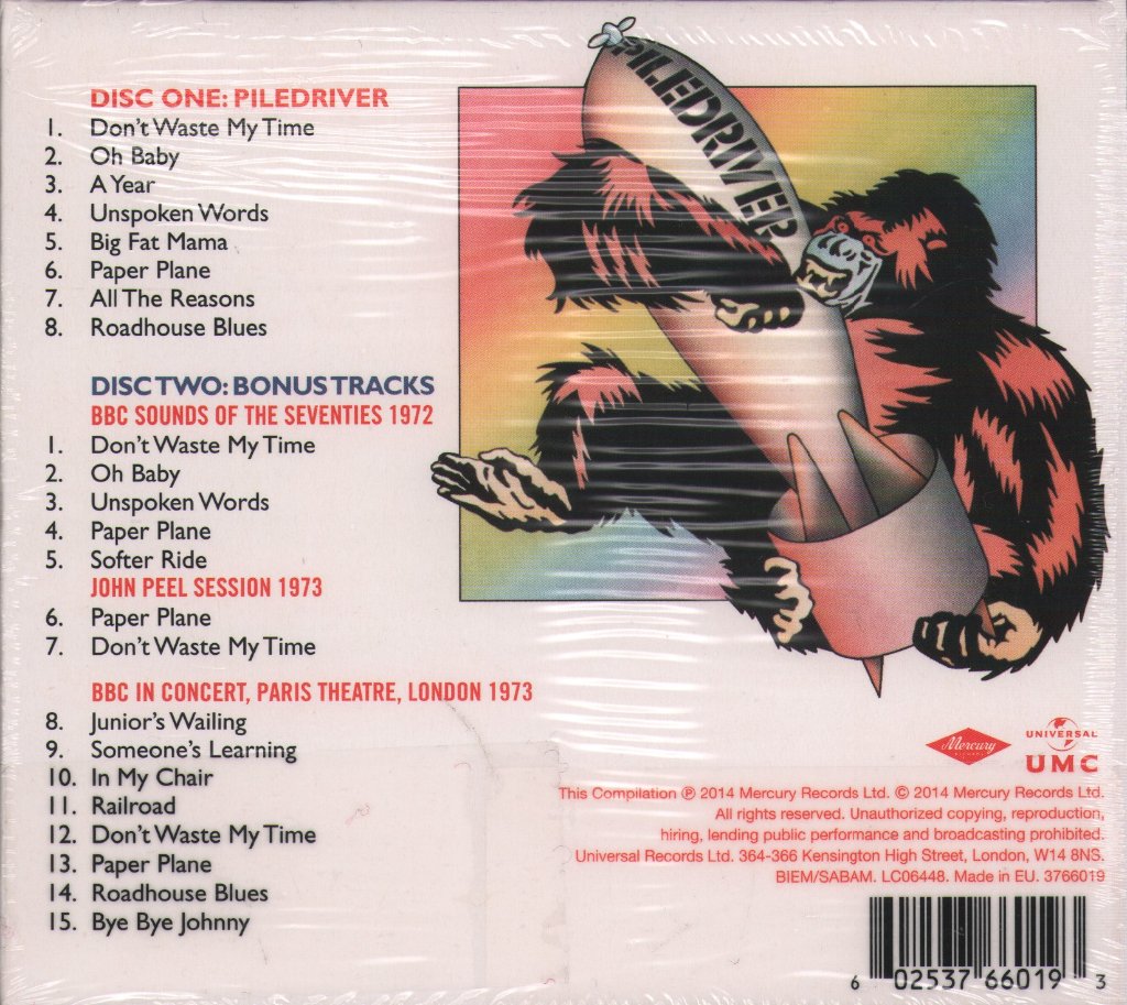 Status Quo - Piledriver - Cd Set