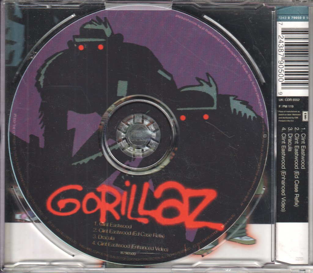 Gorillaz - Clint Eastwood - Cd