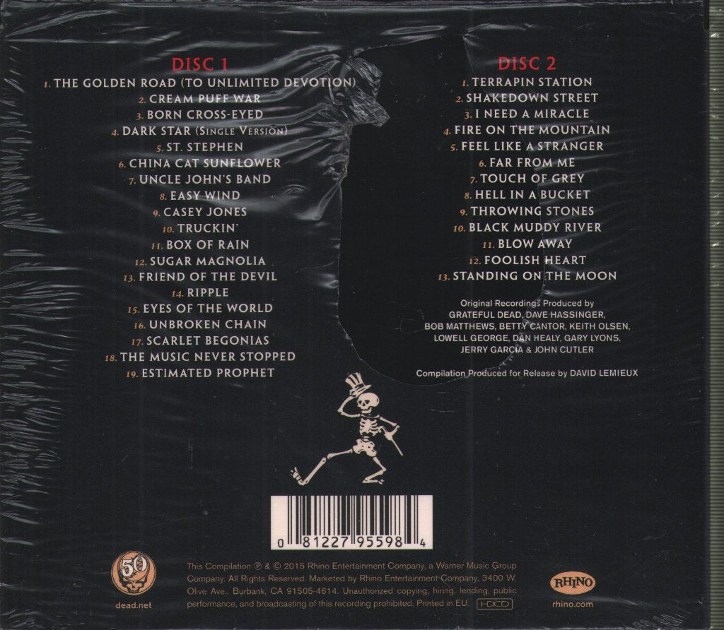 Grateful Dead - Best Of The Grateful Dead - Double Cd