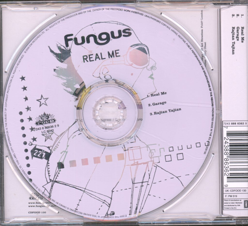 Fungus (Late 90'S Early 2000'S Group) - Real Me - Cd
