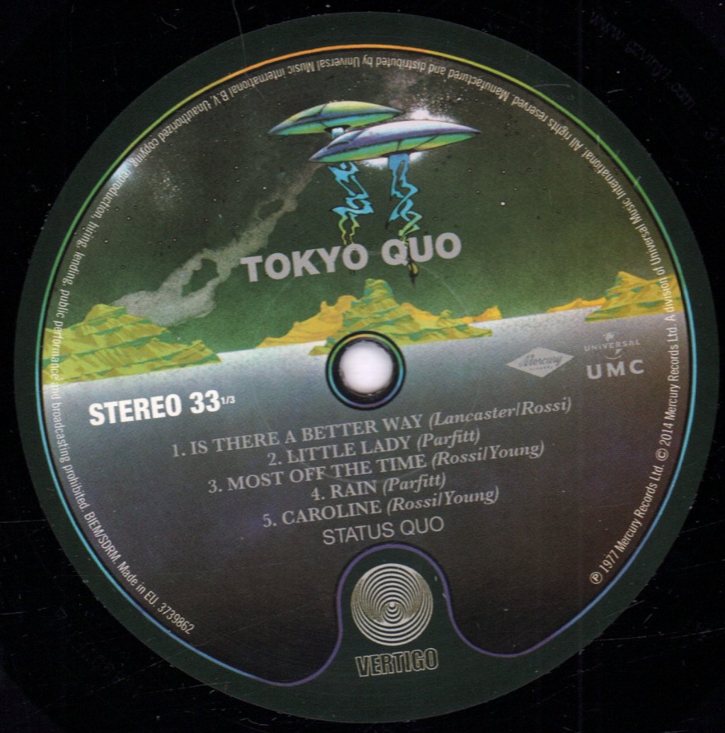 Status Quo - Tokyo Quo - Lp