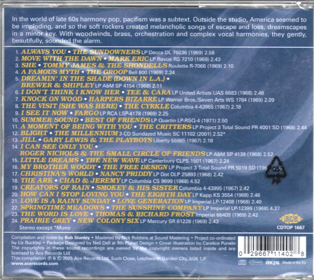 Various Artists - Safe In My Garden (American Pop In The Shadows 1967-1972) - Cd