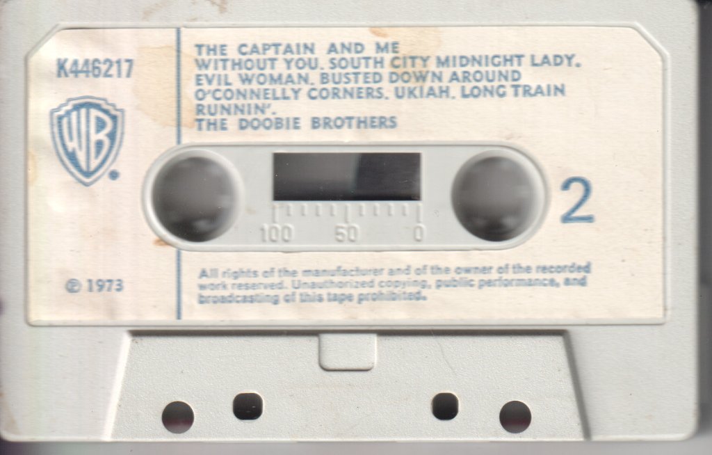 Doobie Brothers - Captain And Me - Cassette