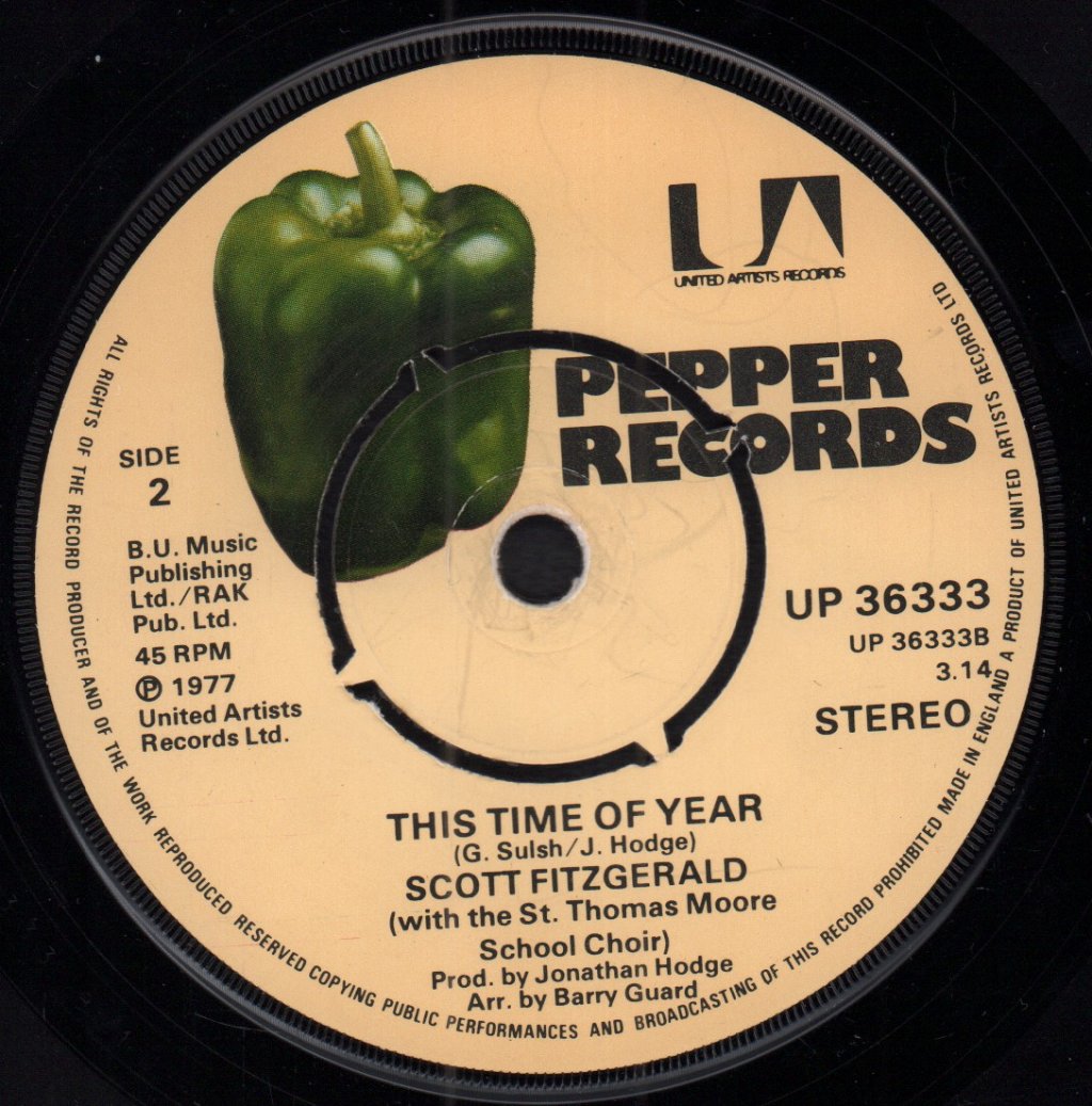 Scott Fitzgerald And Yvonne Keeley - If I Had Words - 7 Inch