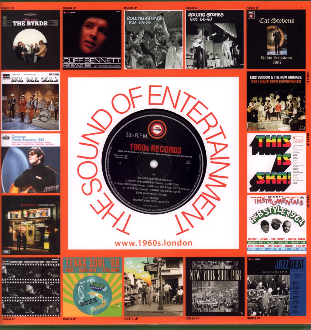 Cliff Bennett - His Band '68 - Lp