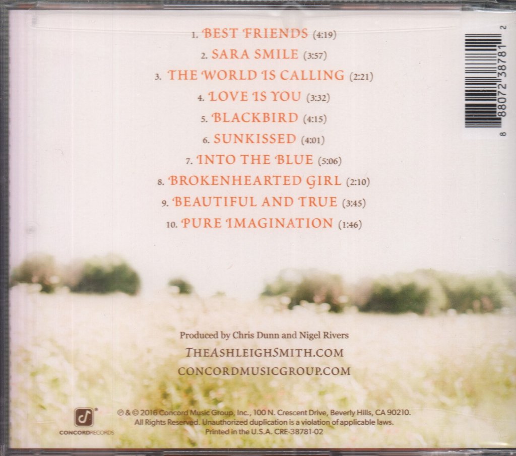 Ashleigh Smith - Sunkissed - Cd
