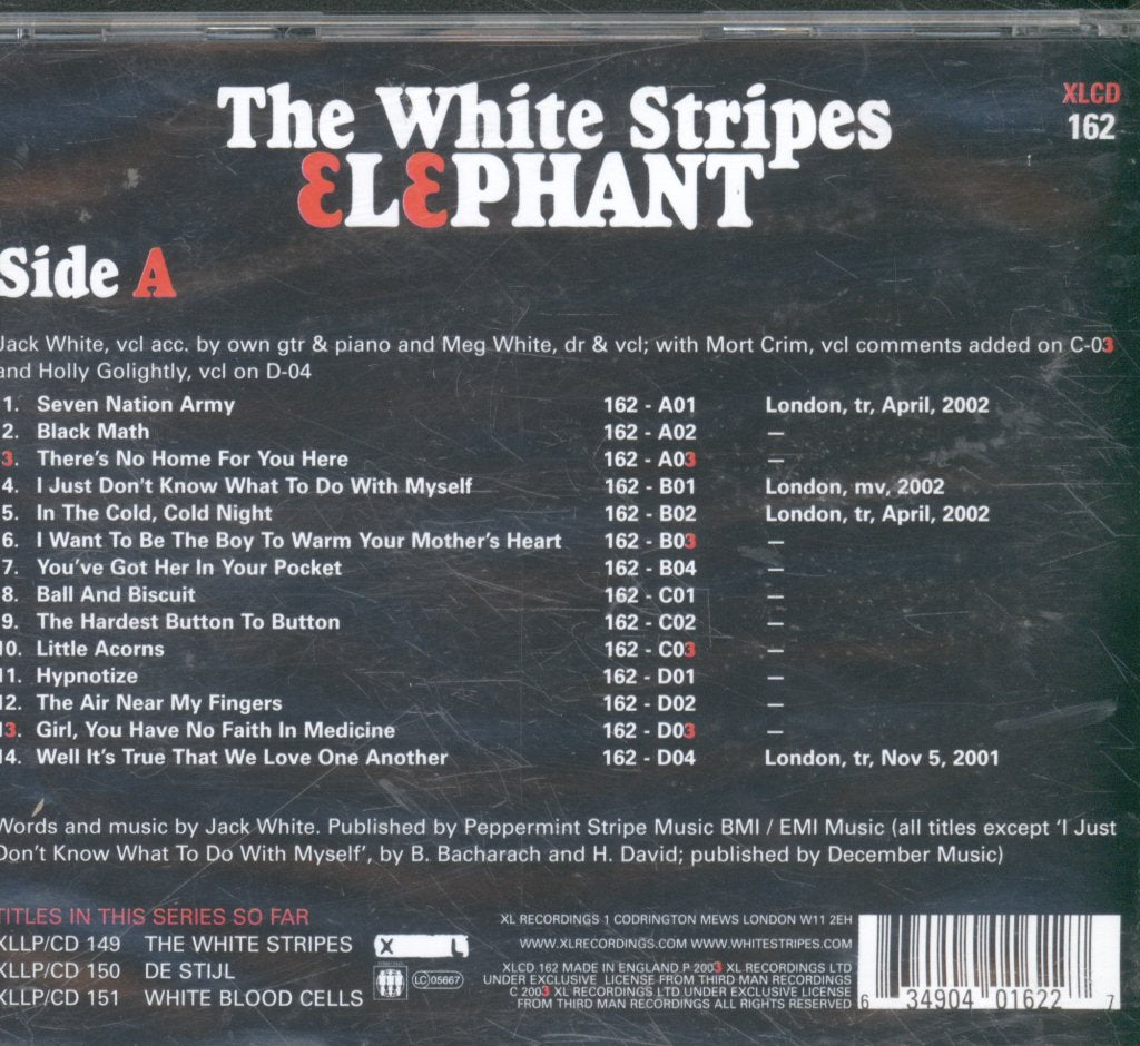 White Stripes - Elephant - Cd