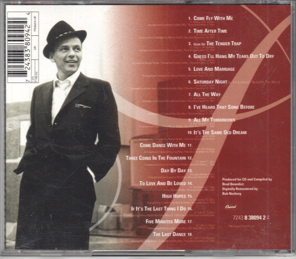 Frank Sinatra - Sings The Select Sammy Cahn - Cd