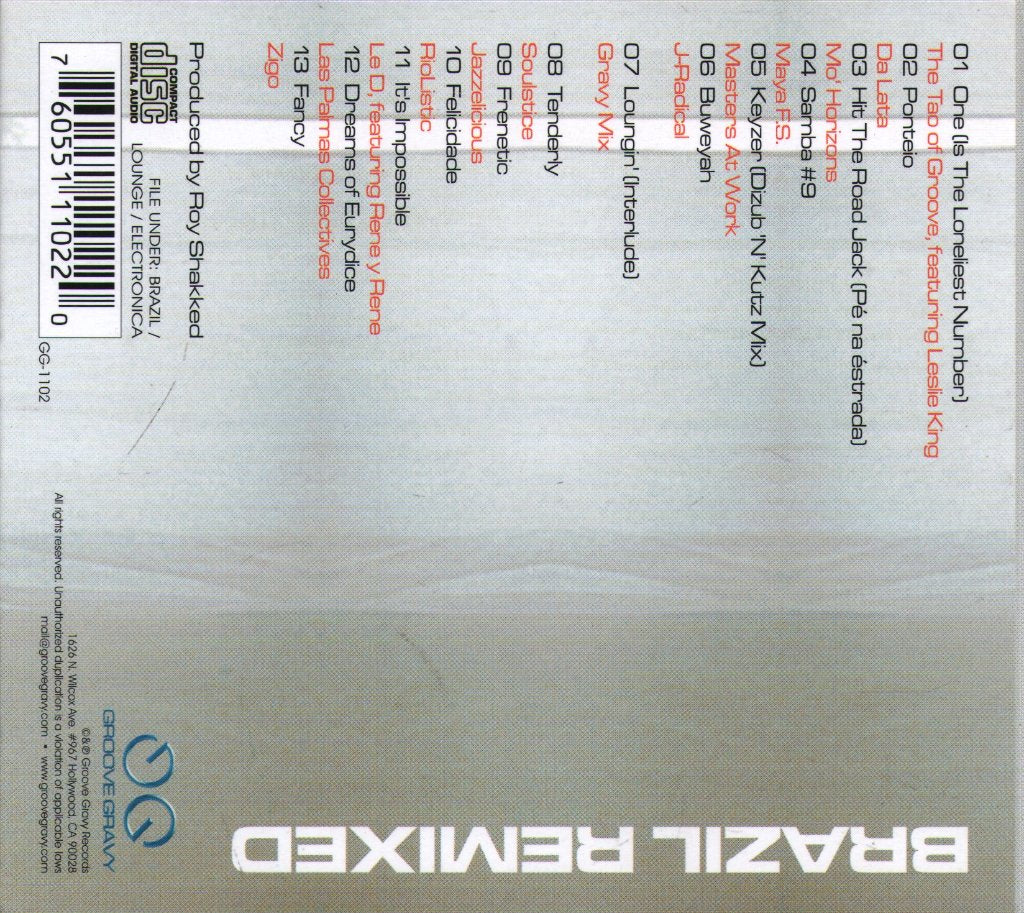 Various Artists - Brazil Remixed - Cd