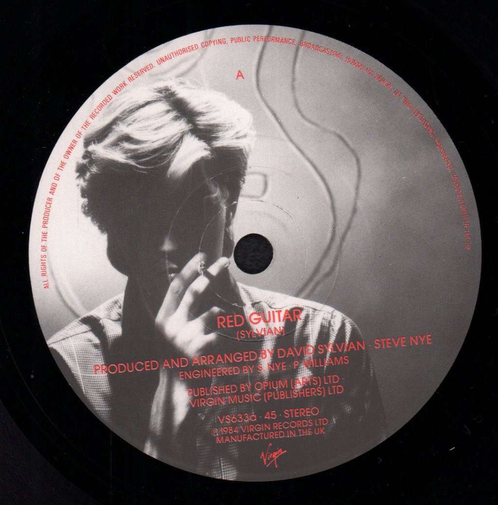 David Sylvian - Red Guitar - 7 Inch