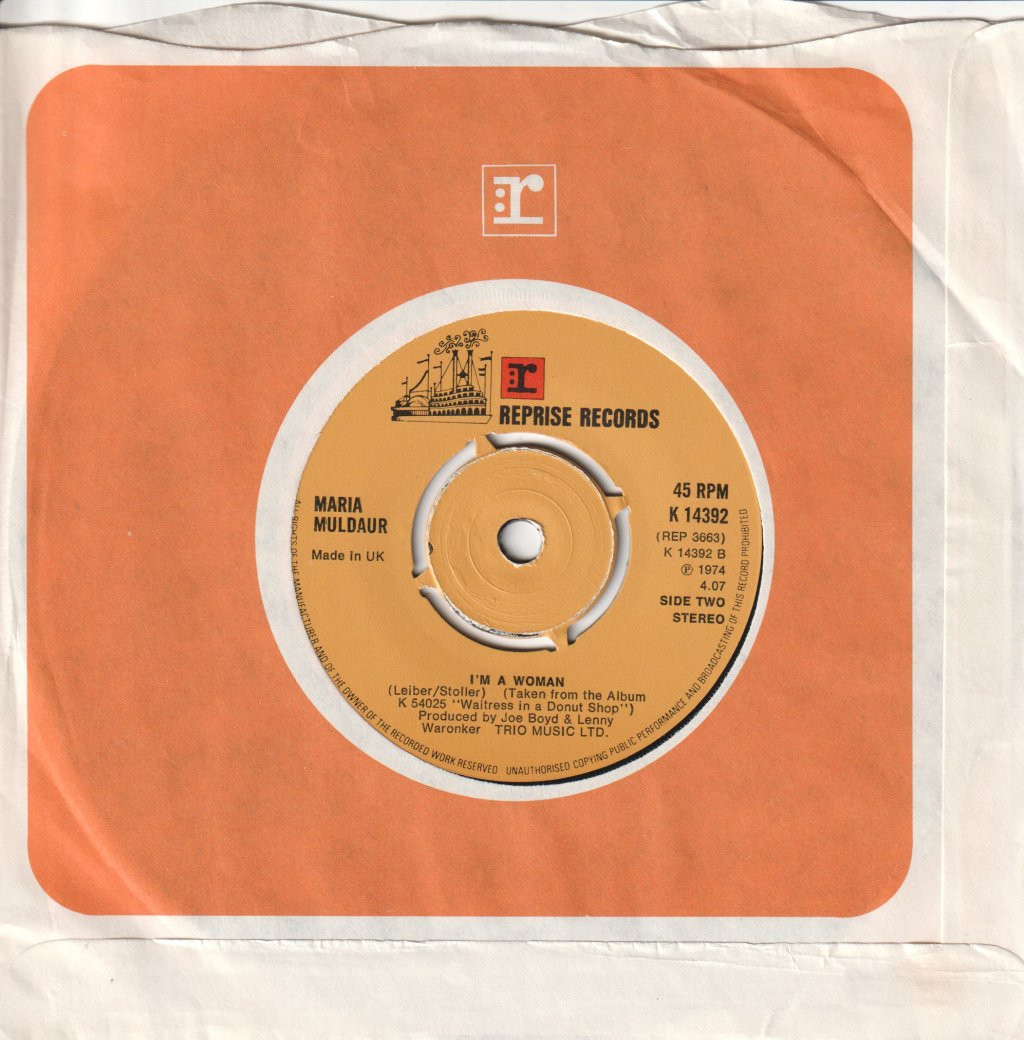 Maria Muldaur - Gringo En Mexico - 7 Inch