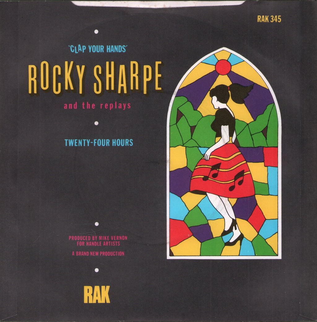 Rocky Sharpe And The Replays - Clap Your Hands - 7 Inch